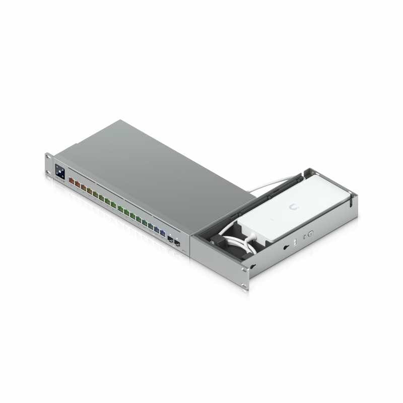 Кріплення в стійку 1U" для комутатора Ubiquiti Pro Max 16 Rack Mount (UACC-PRO-MAX-16-RM)