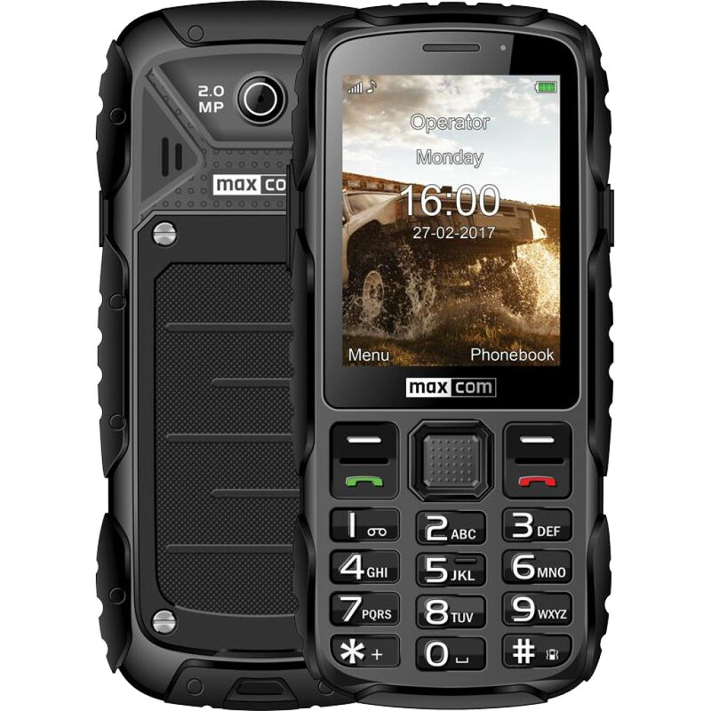 Мобiльний телефон Maxcom MM920 Dual Sim Black (5908235973937)