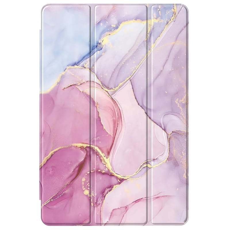 Чехол-книжка BeCover Soft Edge TPU для Xiaomi Redmi Pad SE 8.7 Pink Marble (712576)
