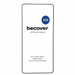 Захисне скло BeCover для Oppo Reno12 F 5G Black 10D (712739)