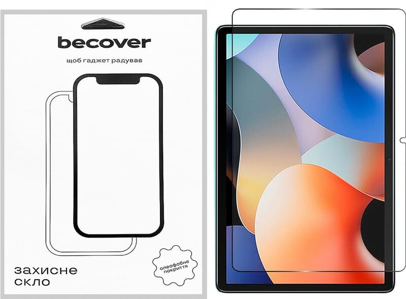 Захисне скло BeCover для Pixus Arena 10.95" (712826)