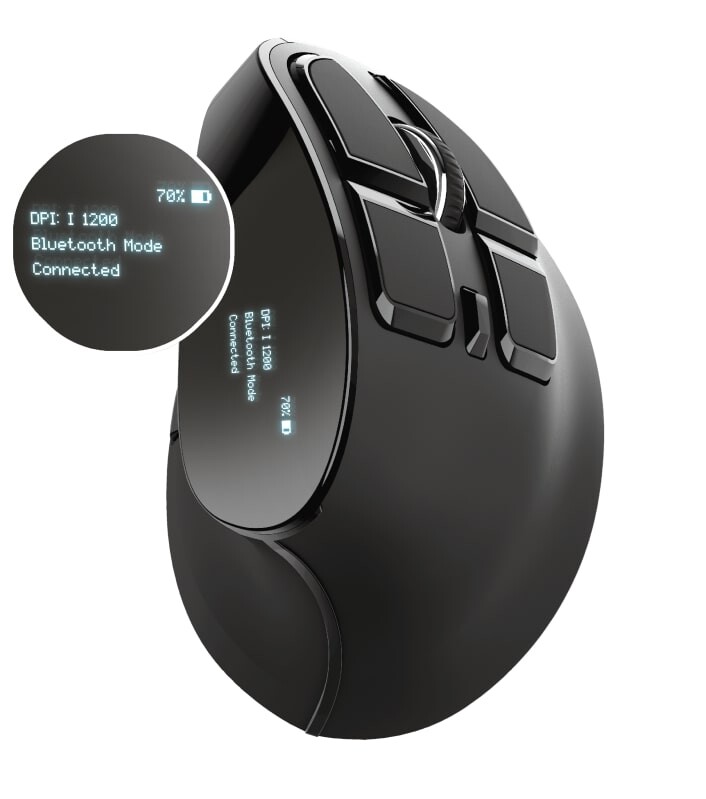 Миша бездротова Trust Voxx Rechargeable Ergonomic Black (23731)