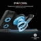 Фото - Охлаждающая подставка для ноутбука Trust GXT 1125 Quno Blue LED 17.3" Black (23581) | click.ua