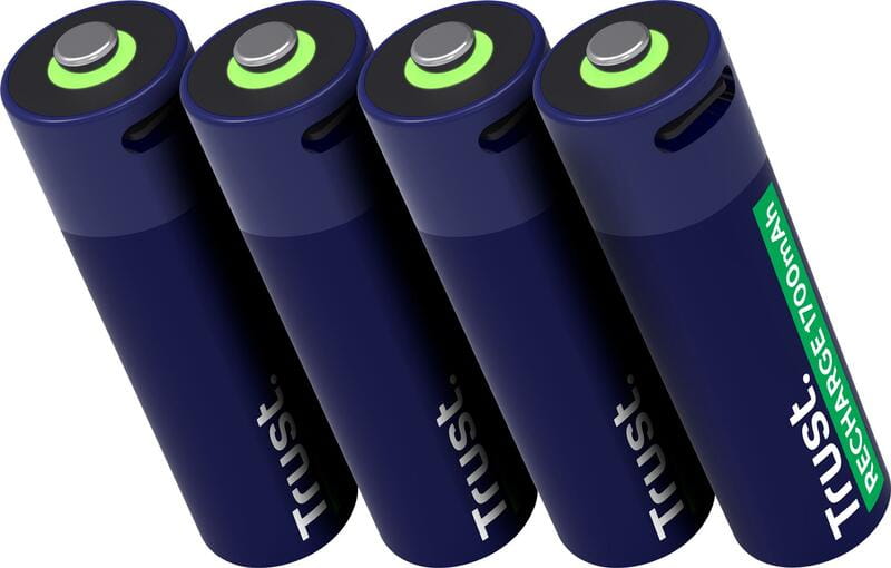 Акумулятор Trust AA/HR06 1700mAh 4шт (25631)
