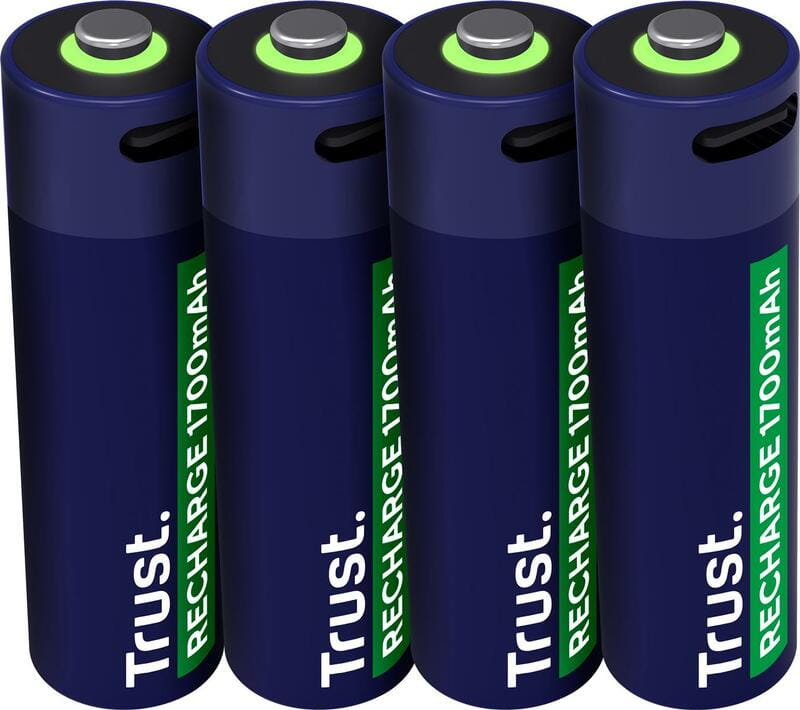 Акумулятор Trust AA/HR06 1700mAh 4шт (25631)