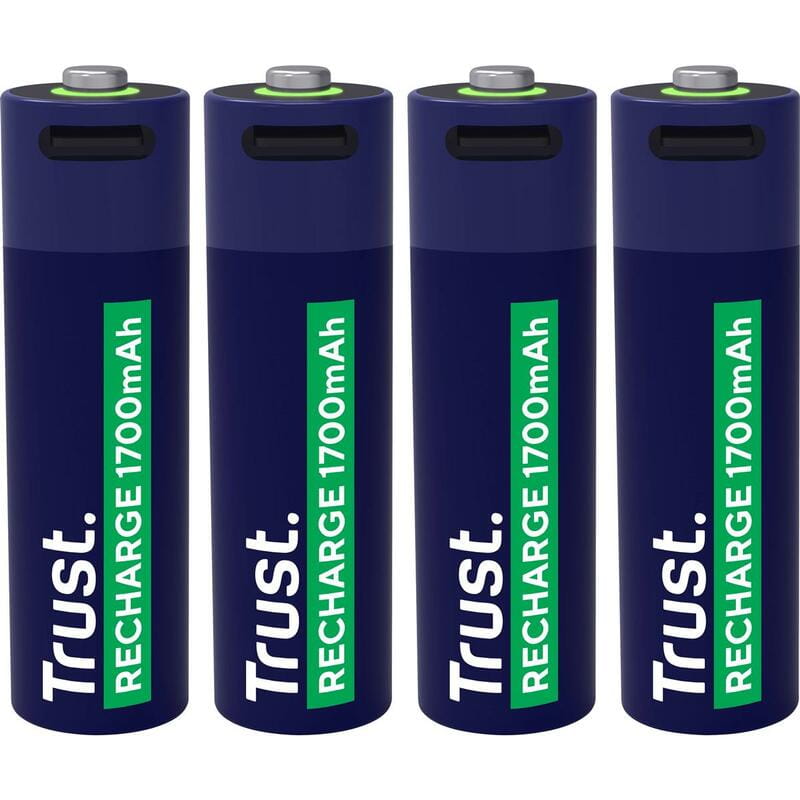Акумулятор Trust AA/HR06 1700mAh 4шт (25631)