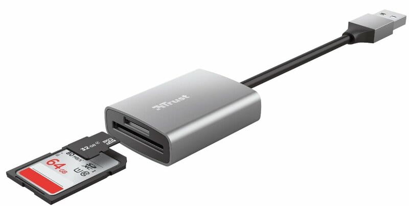 Картрідер Trust Dalyx Grey (24135)