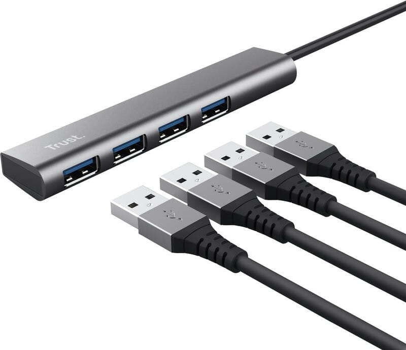 USB-хаб Trust Halyx 4 ports (24947)