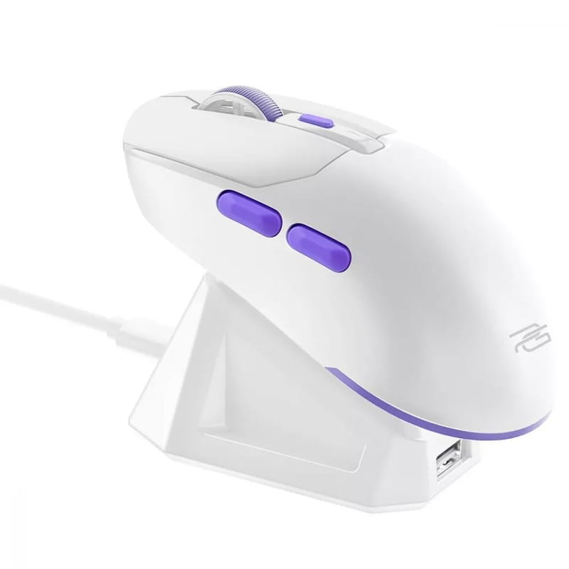 Мышь беспроводная Proove Gaming Rate Pro with Charging Dock White