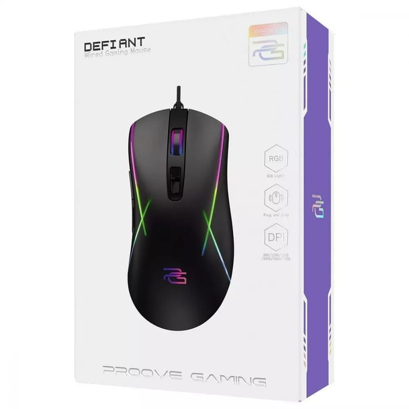 Миша Proove Gaming Defiant Black