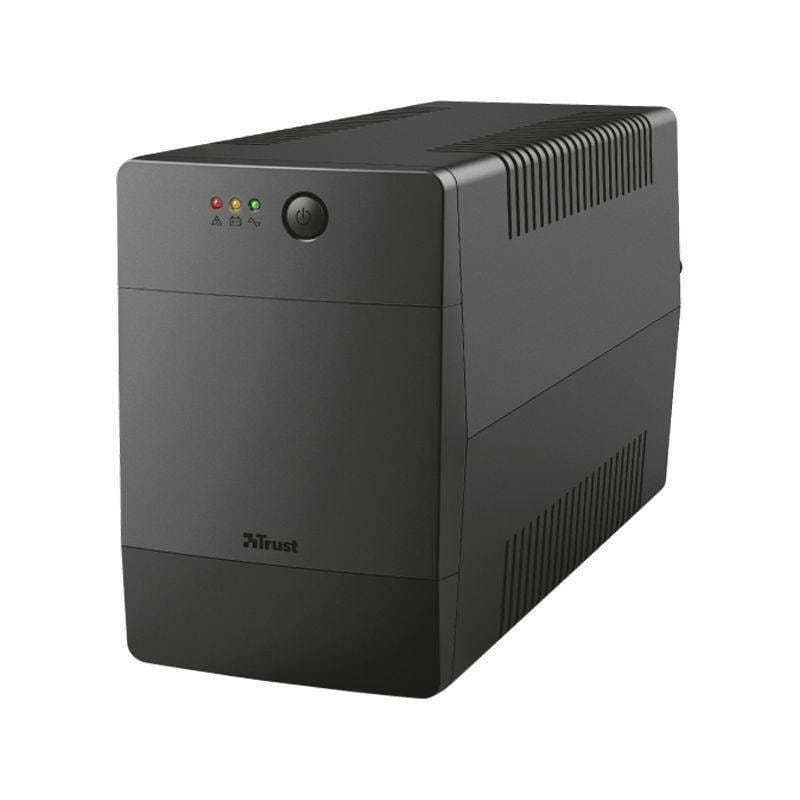 Джерело безперебійного живлення Trust Maxxon 800VA, UPS, Black (23503)