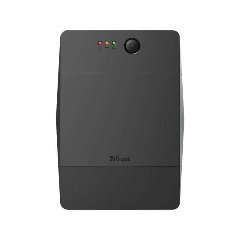 Джерело безперебійного живлення Trust Maxxon 800VA, UPS, Black (23503)