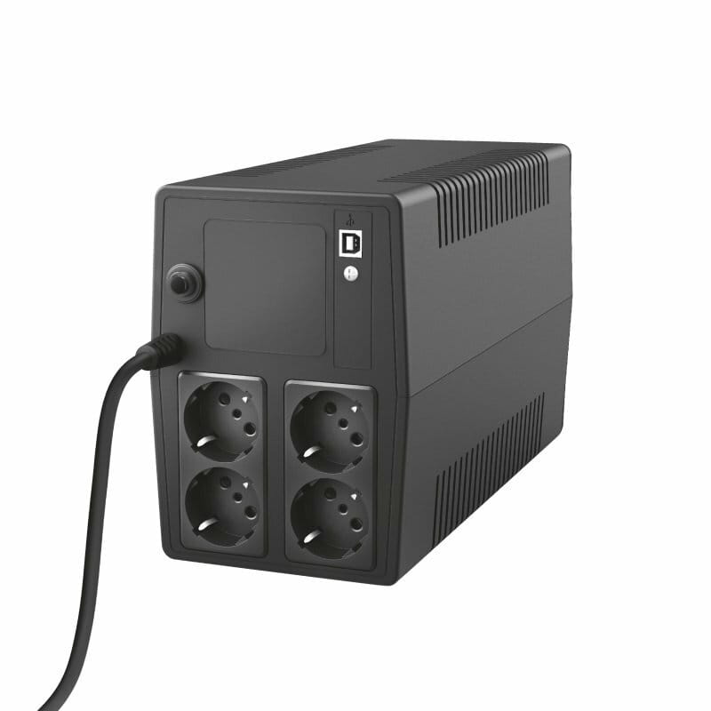 ИБП Trust Paxxon 1000VA, UPS Black (23504)