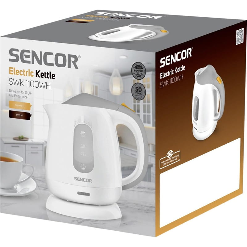 Электрочайник Sencor SWK 1100WH