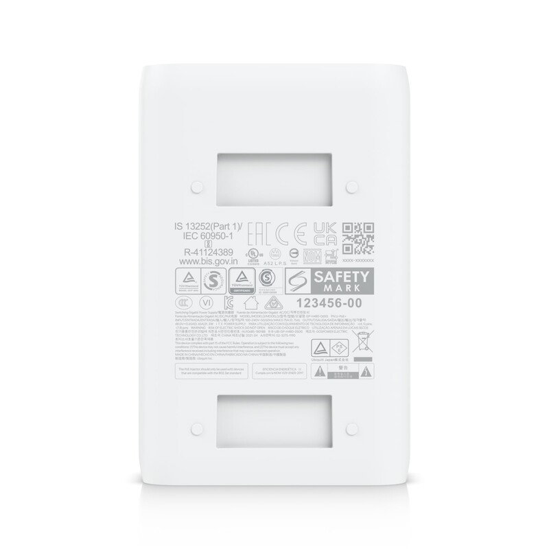 Инжектор Ubiquiti PoE+ Adapter (30W) (U-PoE+)