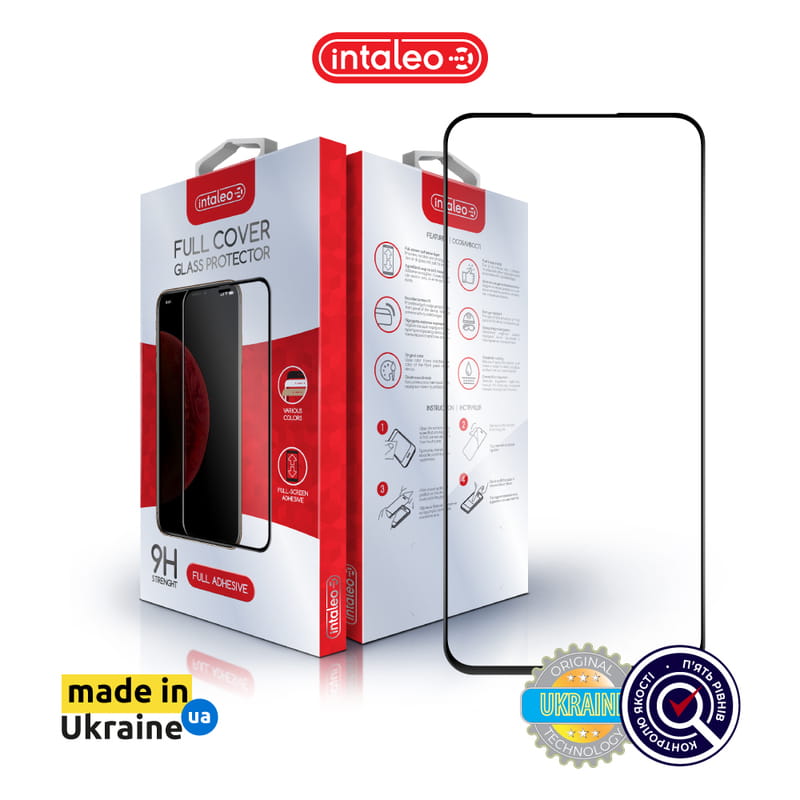 Захисне скло Intaleo Full Glue для Samsung Galaxy A56 5G SM-A566 Black (1283126613074)