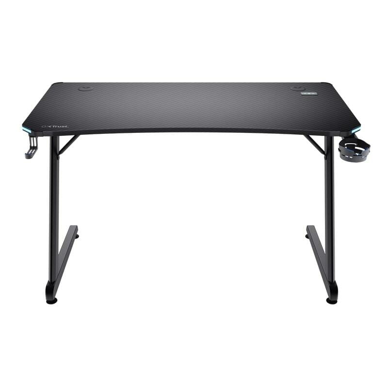 Геймерський стіл Trust GXT 709W Luminus RGB Black (25184)