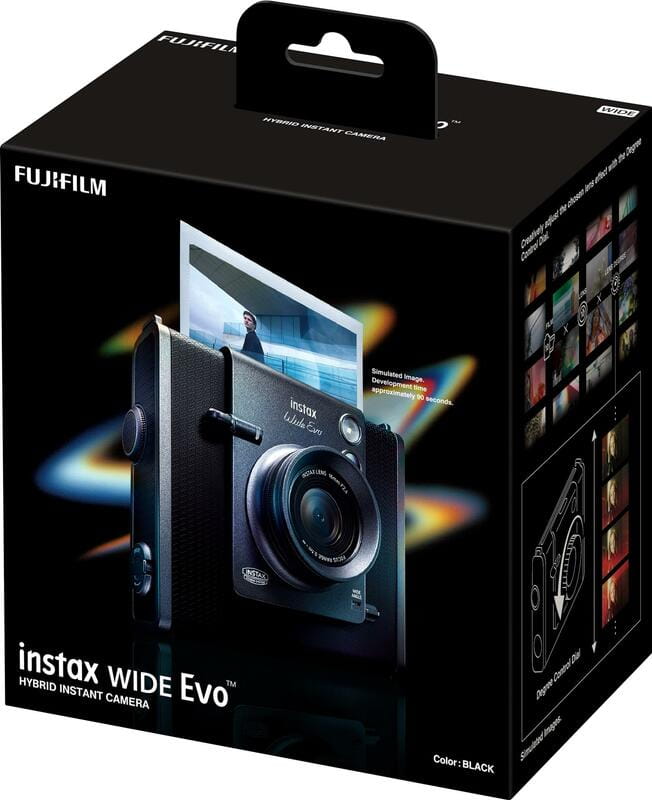 Камера моментального друку Fujifilm Instax Wide Evo Black (16840933)