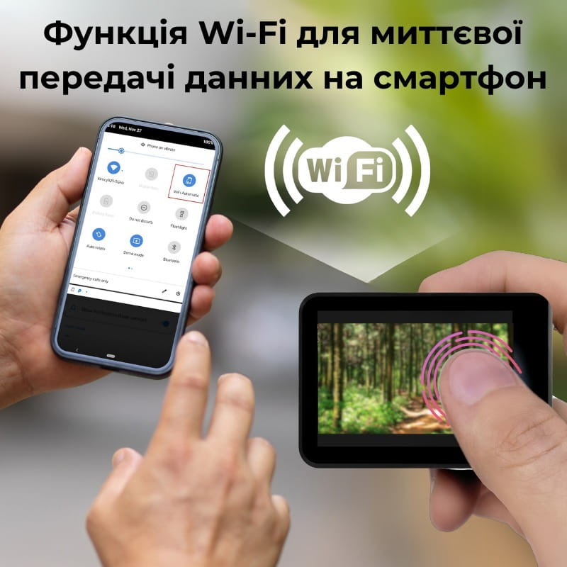 Экшн-камера AirOn ProCam 7 Black набор тактический (4822356754801)