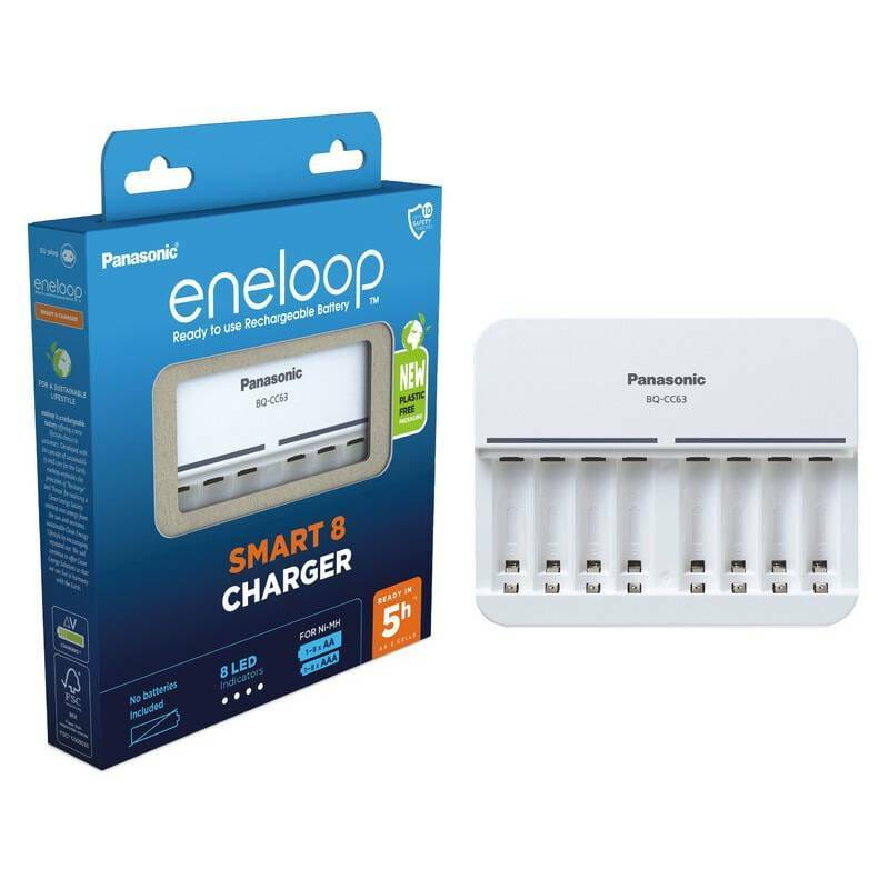 Зарядное устройство Panasonic Eneloop ready AA/AAA (BQ-CC63)