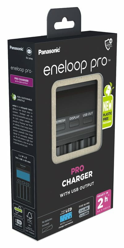Зарядний пристрій Panasonic Eneloop ready AA/AAA (BQ-CC65)