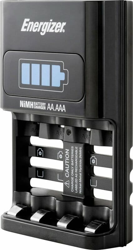 Зарядний пристрій Energizer Accu Recharge 1 HOUR AA/AAA Ni-Mh/Ni-Cd AA/HR06 2300mA BL 4шт