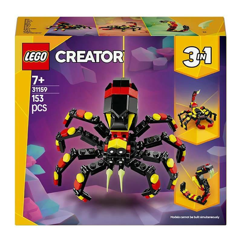 Конструктор LEGO Creator Дикие животные: Удивительный паук (31159)