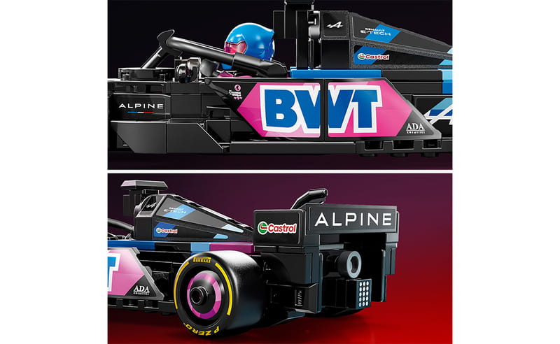 Конструктор LEGO Speed Champions Автомобіль для перегонів F1 BWT Alpine Team A524 (77248)