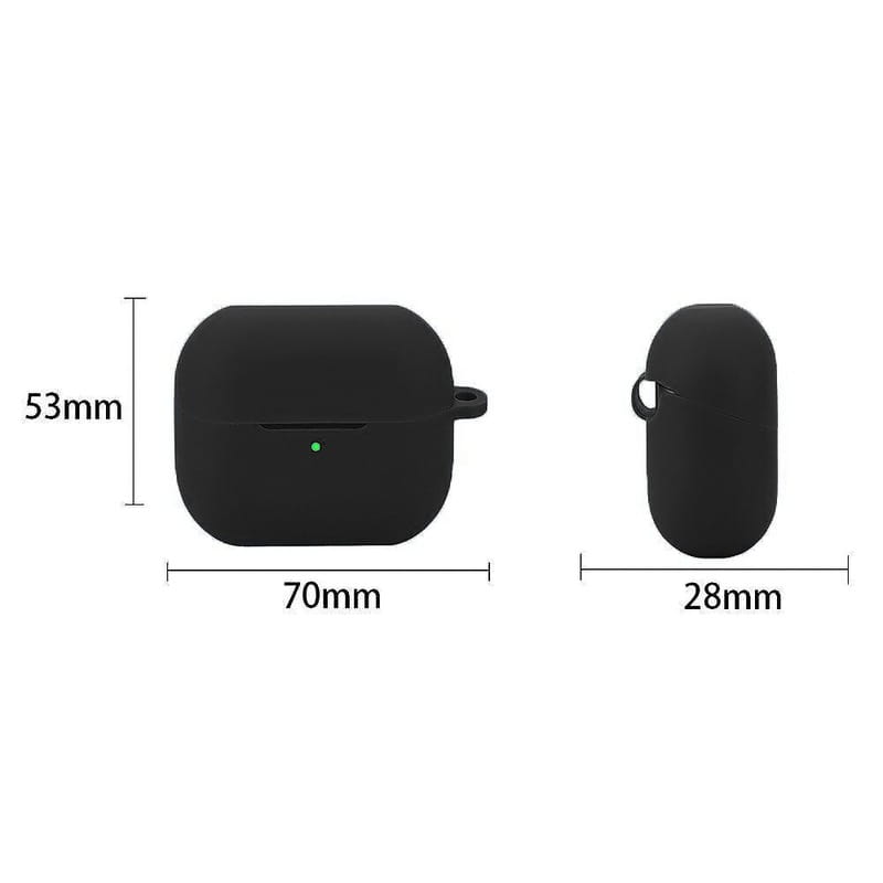 Чохол для навушників BeCover Silicon для Samsung Galaxy Buds 3 Pro Black (712000)
