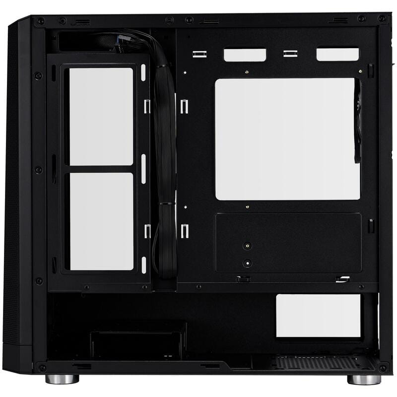 Корпус 1stPlayer FD5-M-BK-4F1 Black без БЖ