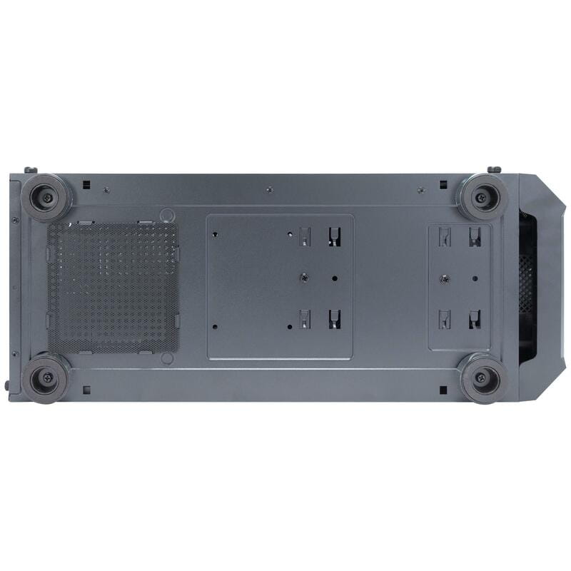 Корпус 1stPlayer FD5-M-BK-4F1 Black без БЖ