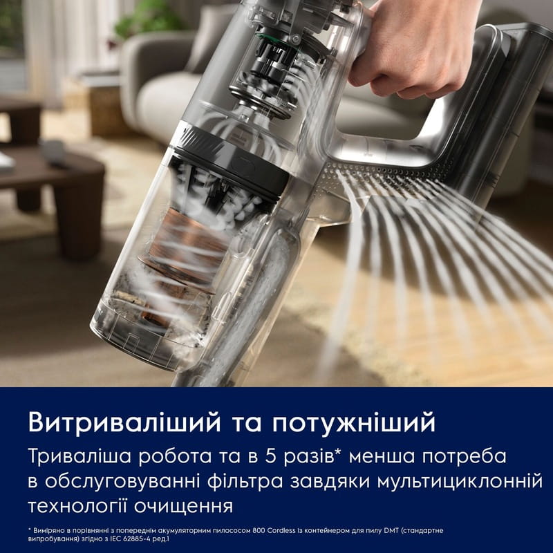 Аккумуляторный пылесос Electrolux EP83HB25UV