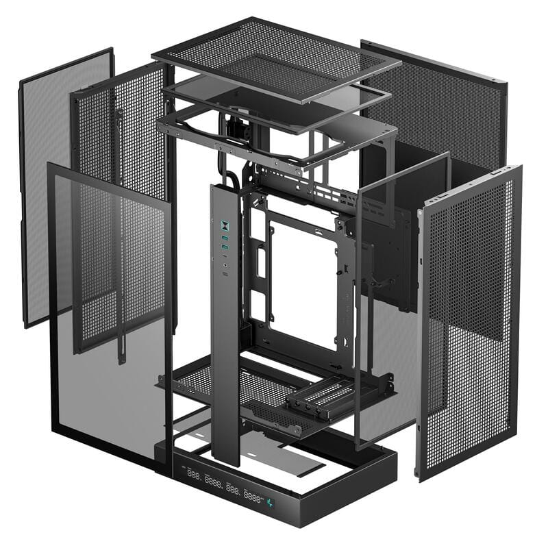Корпус DeepCool CH270 Digital Black (R-CH270-BKNDM0-G-1) без БЖ