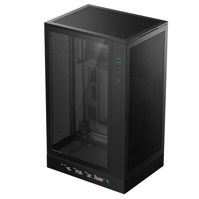 Корпус DeepCool CH270 Digital Black (R-CH270-BKNDM0-G-1) без БЖ
