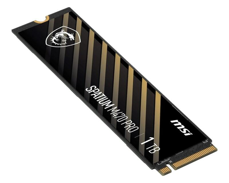 Накопитель SSD 1TB MSI Spatium M470 Pro M.2 2280 PCIe 4.0 x4 NVMe 3D NAND TLC (S78-440L0J0-P83)