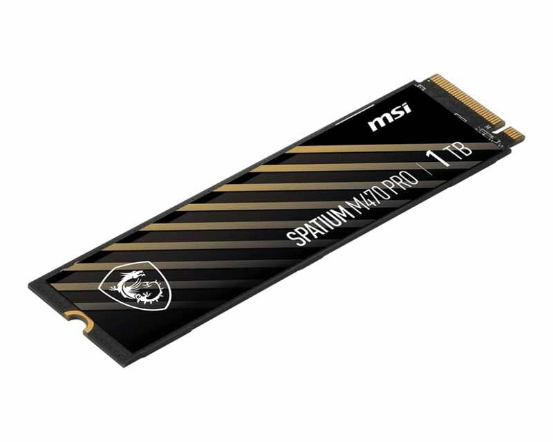 Накопитель SSD 1TB MSI Spatium M470 Pro M.2 2280 PCIe 4.0 x4 NVMe 3D NAND TLC (S78-440L0J0-P83)