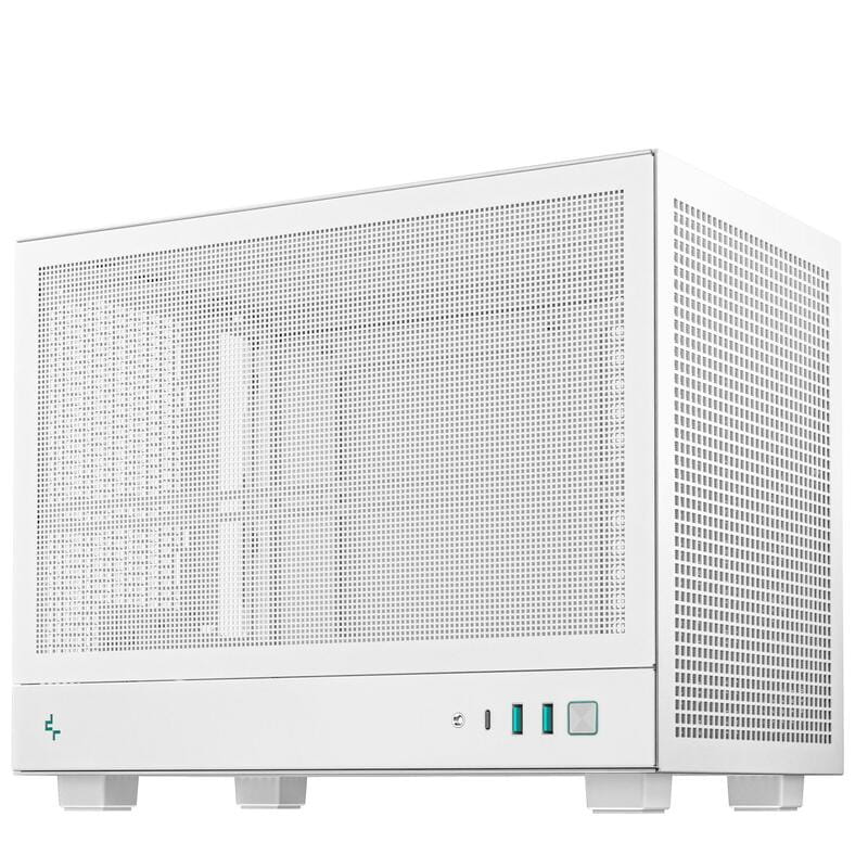Корпус DeepCool CH160 Mesh White (R-CH160-WHNMI0-G-1) без БП