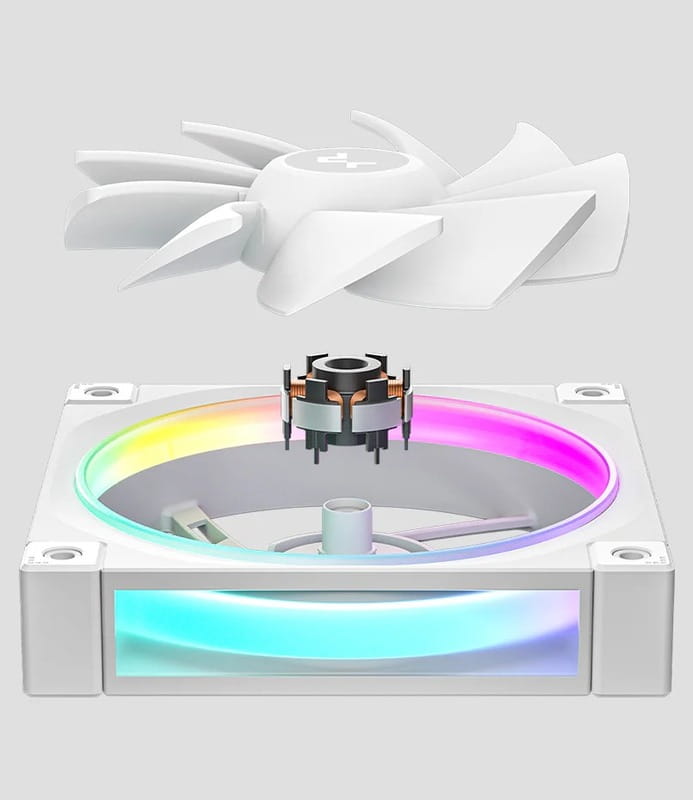 Система водяного охлаждения DeepCool LQ240 White (R-LQ240-WHDSMC-G-1)