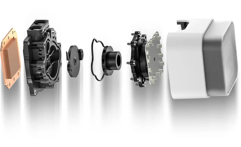 Система водяного охлаждения DeepCool LQ240 White (R-LQ240-WHDSMC-G-1)