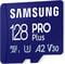 Фото - Карта пам`яті MicroSDXC 128GB UHS-I/U3 Class 10 Samsung Pro Plus + SD-адаптер (MB-MD128SA/EU) | click.ua