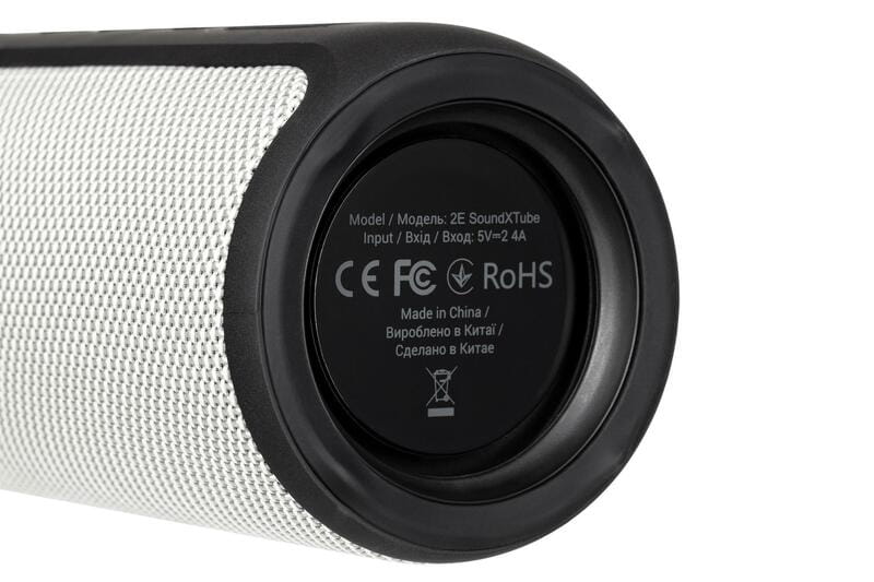 Акустическая система 2E SoundXTube TWS MP3 Wireless Waterproof Grey (2E-BSSXTWGY)