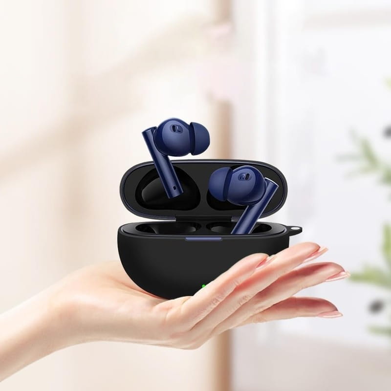 Чехол для наушников BeCover Silicon для Realme Buds Air 6 Pro Black (712018)