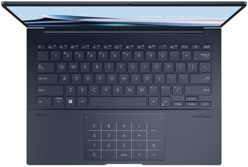 Ноутбук Asus Zenbook 14 OLED UX3405CA-QL290 (90NB14W3-M00BD0) Ponder Blue