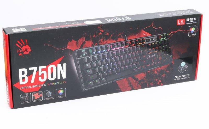 Клавиатура A4Tech B750N Bloody Black