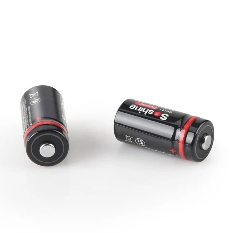 Акумулятор Soshine CR123A/16340 600mAh 1шт
