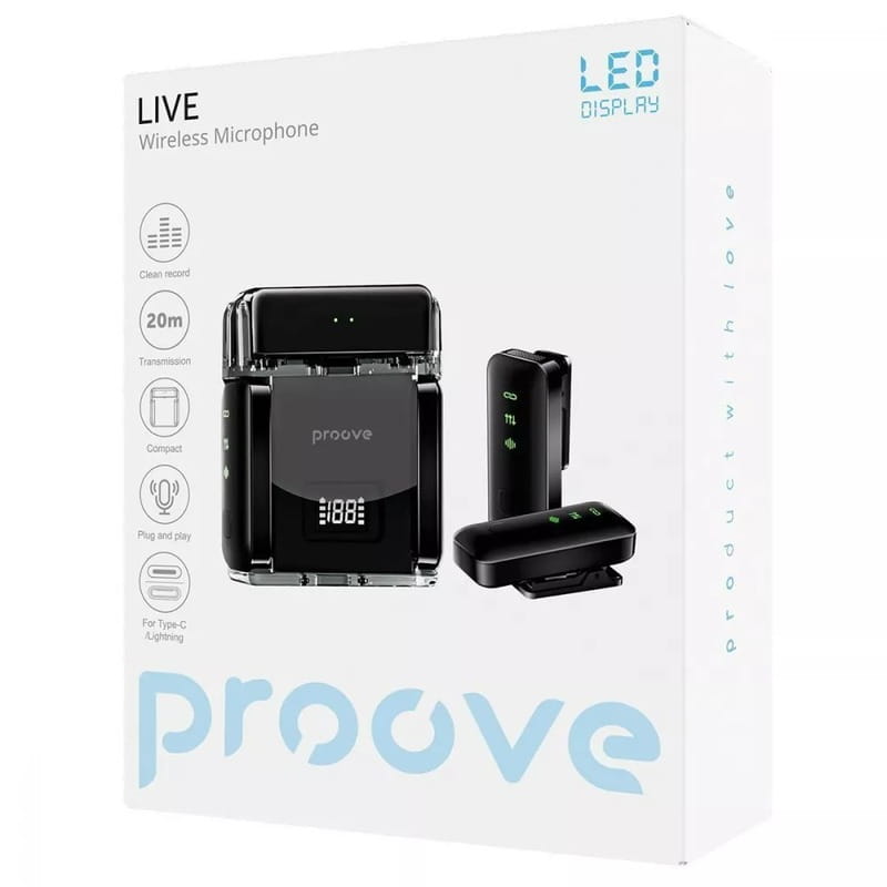 Микрофон Proove Live Black