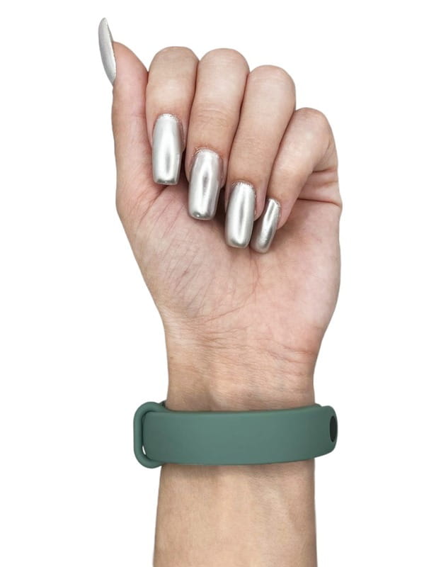 Силіконовий ремінець BeCover для Xiaomi Mi Smart Band 9 Pine-Green (711953)