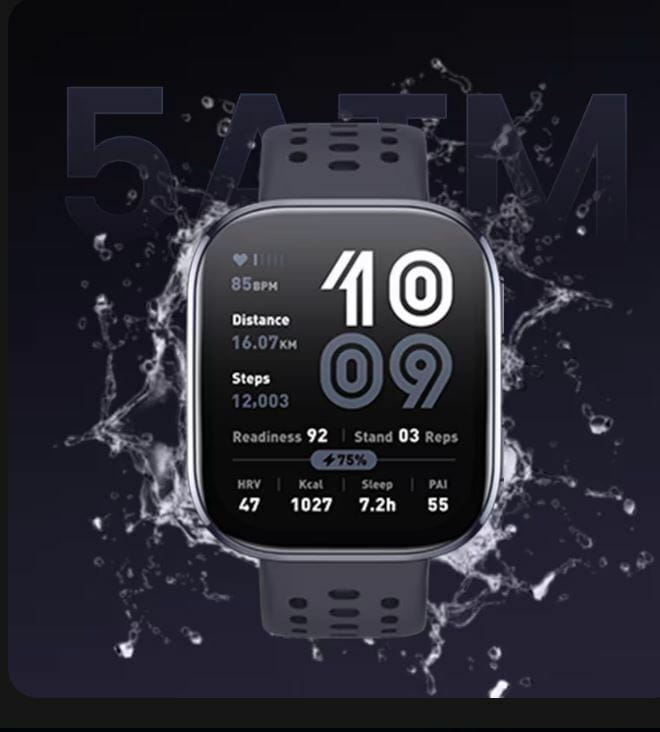 Смарт-годинник Amazfit Bip 6 Black (W2435AP1N)