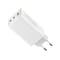 Фото - Мережевий зарядний пристрій ColorWay GaN Mini 100W PD Port PPS USB (USB-2C1A) White (CW-CHS061PD-WT) | click.ua