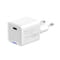 Фото - Сетевое зарядное устройство ColorWay GaN Mini 20W PD Port PPS USB-C White (CW-CHS059PD-WT) | click.ua